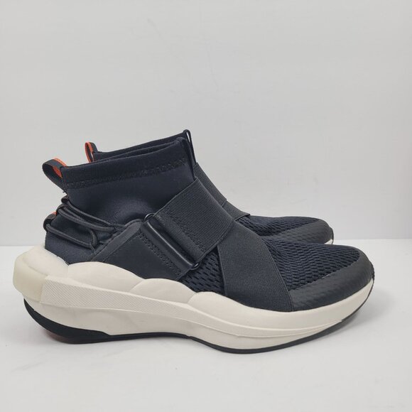 Sorel Explorer Defy Mid Women's Black White Sneaker US Size 7 NWOT - Picture 1 of 8